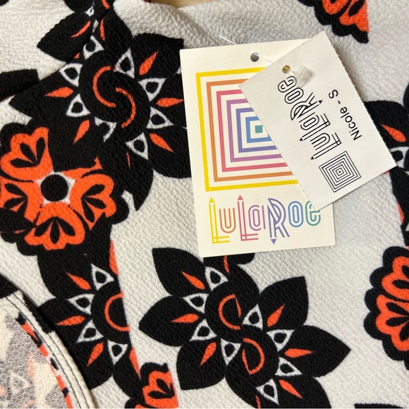 NWT LuLaRoe Nicole Dress Size Small - Picture 10 of 14